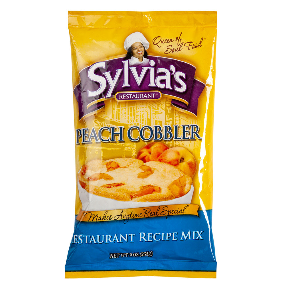 Wholesale Sylvia'S Peach Cobbler Mix 9 Oz Bag- Bulk