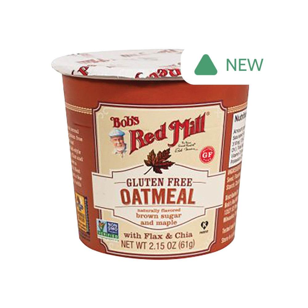 Wholesale Bob'S Red Mill Maple & Brown Sugar Gluten Free Oatmeal 2.15 Oz Cup- Bulk