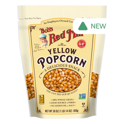Wholesale Bob'S Red Mill Yellow Popcorn 30 Oz Pouch- Bulk