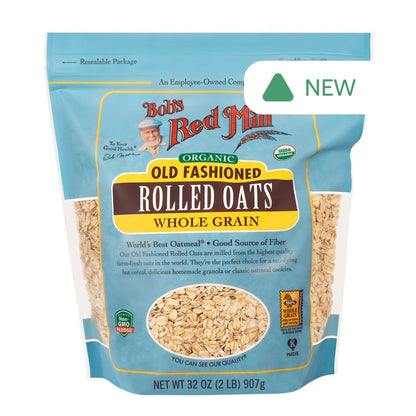 Wholesale Bob'S Red Mill Organic Old Fashioned Rolled Oats 32 Oz Bag- Bulk