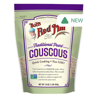Wholesale Bob'S Red Mill Traditional Pearl Couscous 16 Oz Pouch- Bulk