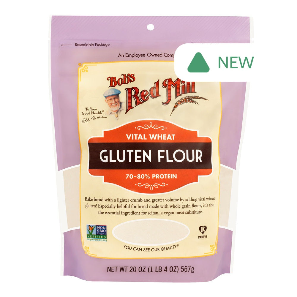 Wholesale Bob'S Red Mill Vital Wheat Gluten Flour 20 Oz Pouch- Bulk