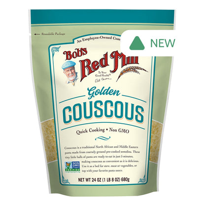Wholesale Bob'S Red Mill Golden Couscous 24 Oz Pouch- Bulk