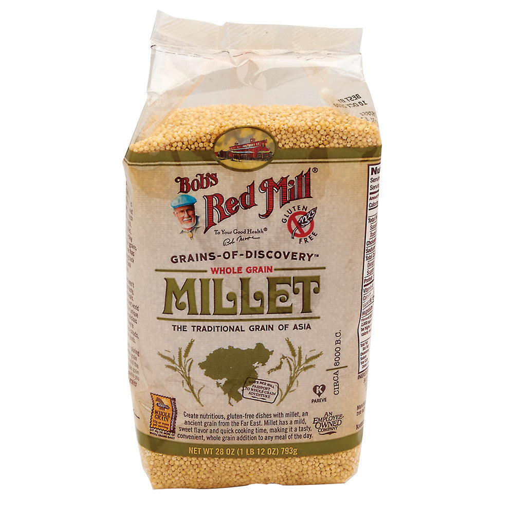 Wholesale Bob'S Red Mill Whole Grain Millet 28 Oz Pouch- Bulk
