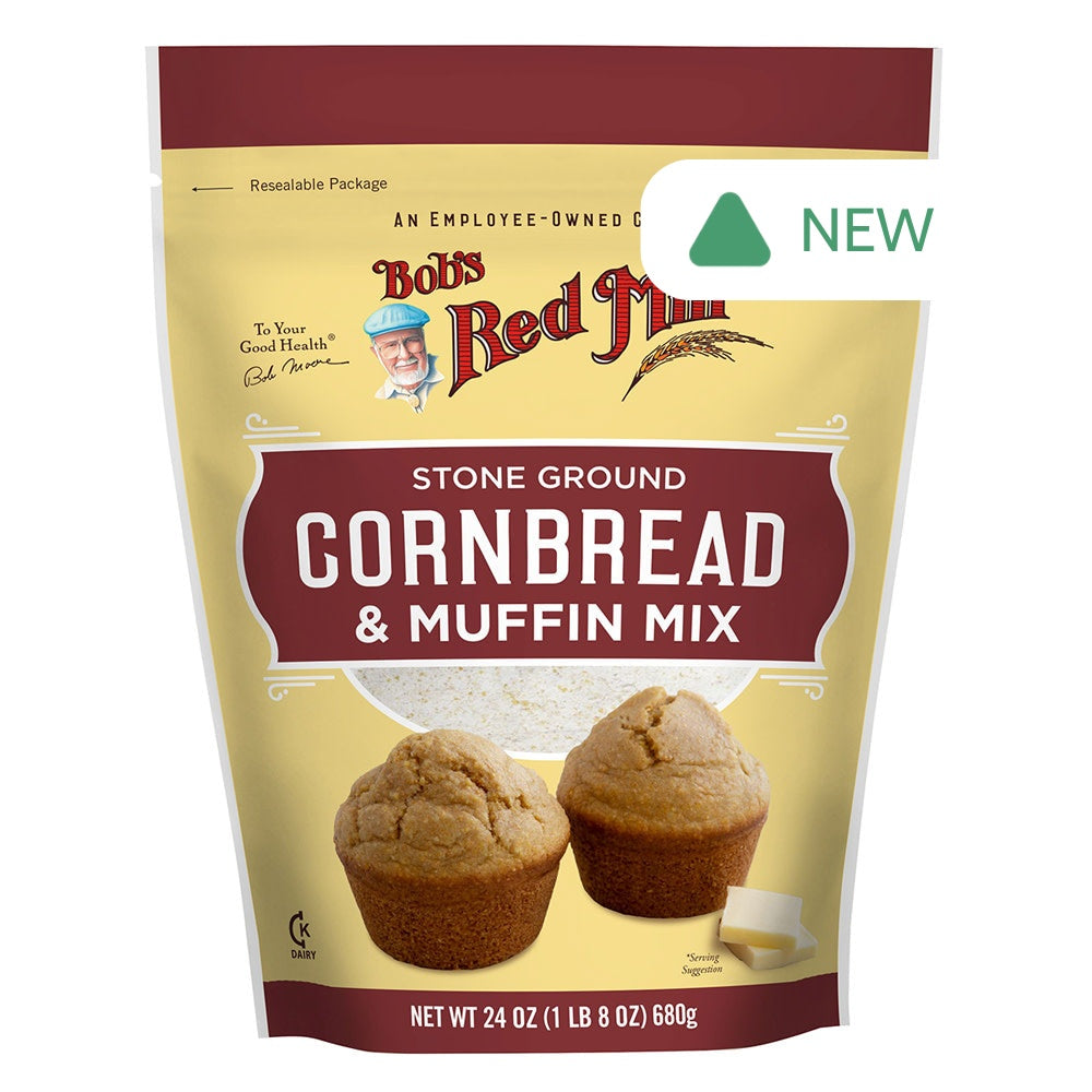 Wholesale Bob'S Red Mill Cornbread & Corn Meal Muffin Mix 24 Oz Pouch- Bulk
