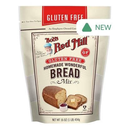 Wholesale Bob'S Red Mill Gluten Free Homemade Wonderful Bread Mix 16 Oz Pouch- Bulk