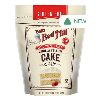 Wholesale Bob'S Red Mill Gluten Free Vanilla Cake Mix 19 Oz Pouch- Bulk