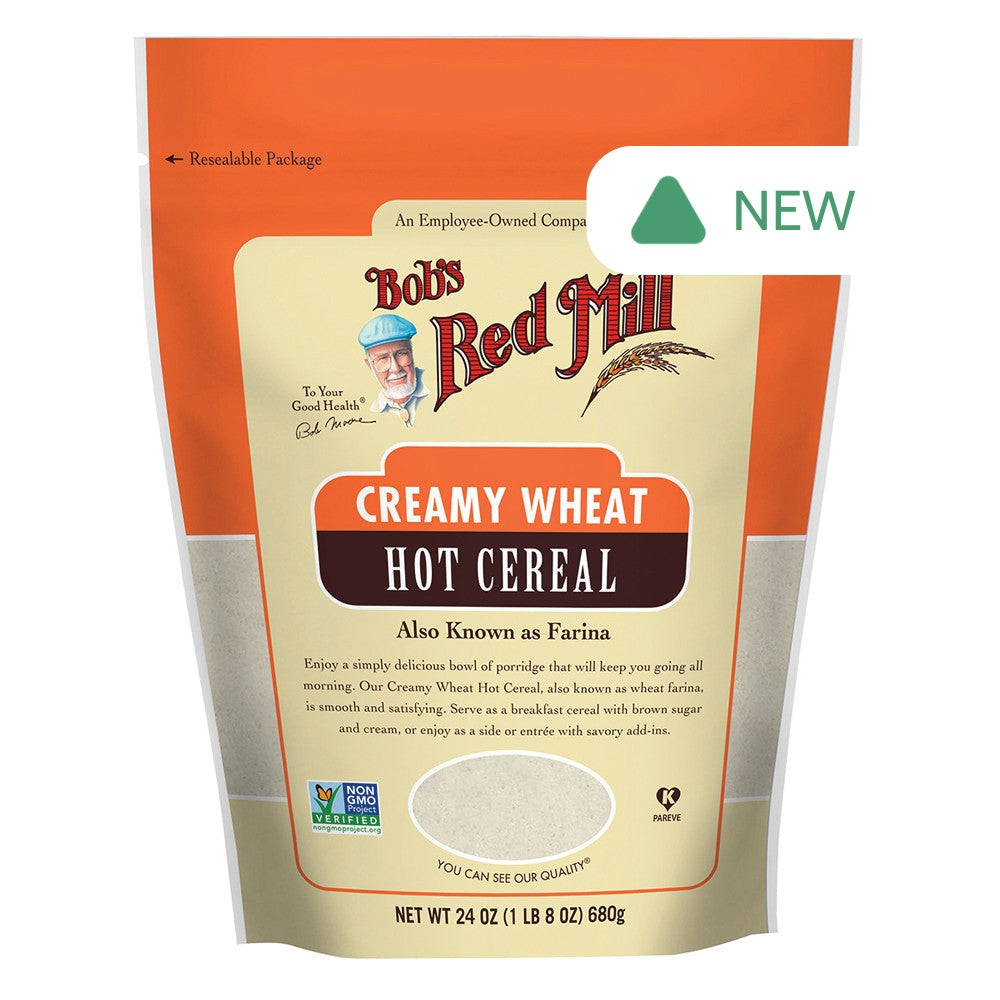 Wholesale Bob'S Red Mill Creamy Wheat Farina Cereal 24 Oz Bag- Bulk