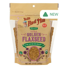 Wholesale Bob'S Red Mill Organic Golden Flaxseed 13 Oz Pouch- Bulk