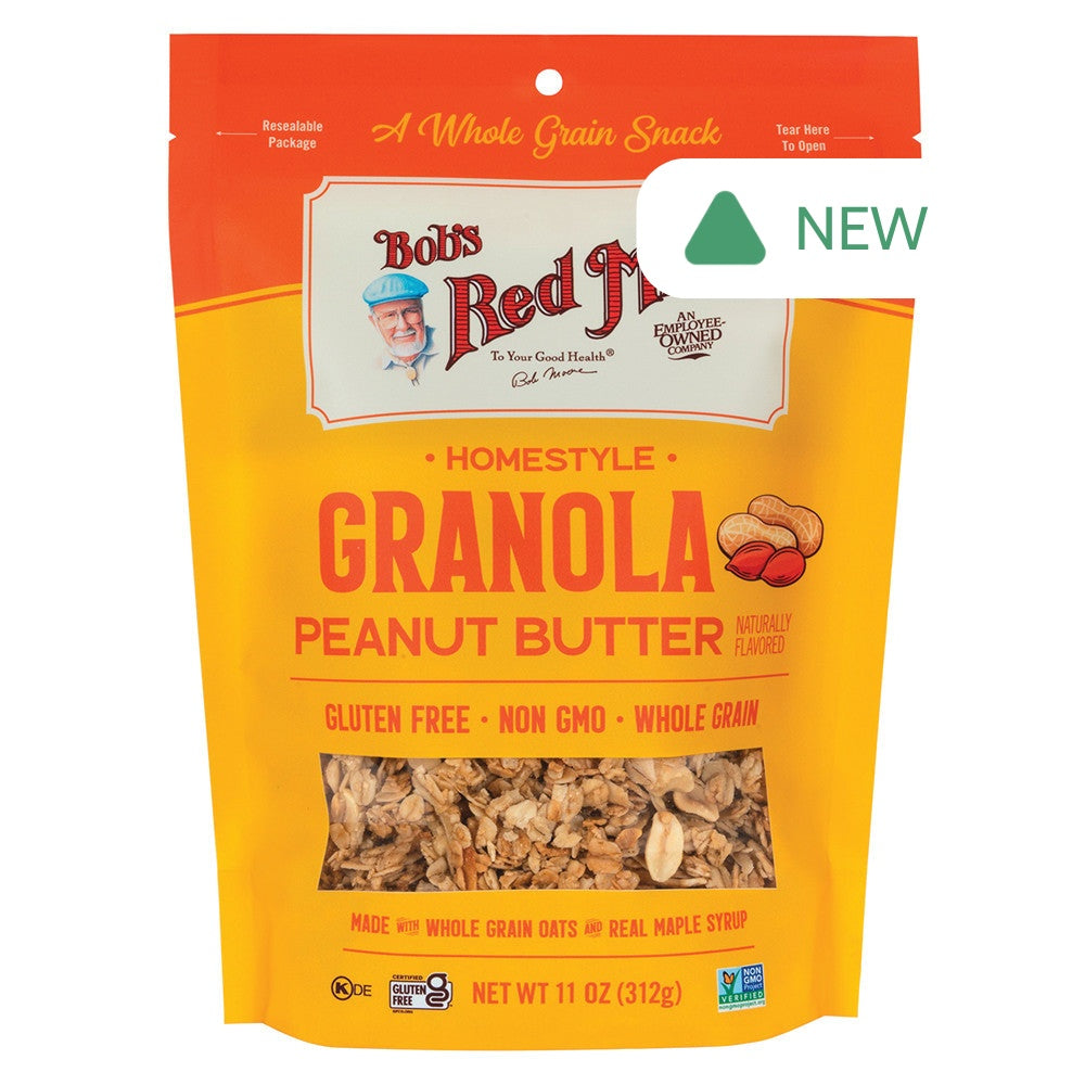 Wholesale Bob'S Red Mill Peanut Butter Granola 11 Oz Pouch- Bulk
