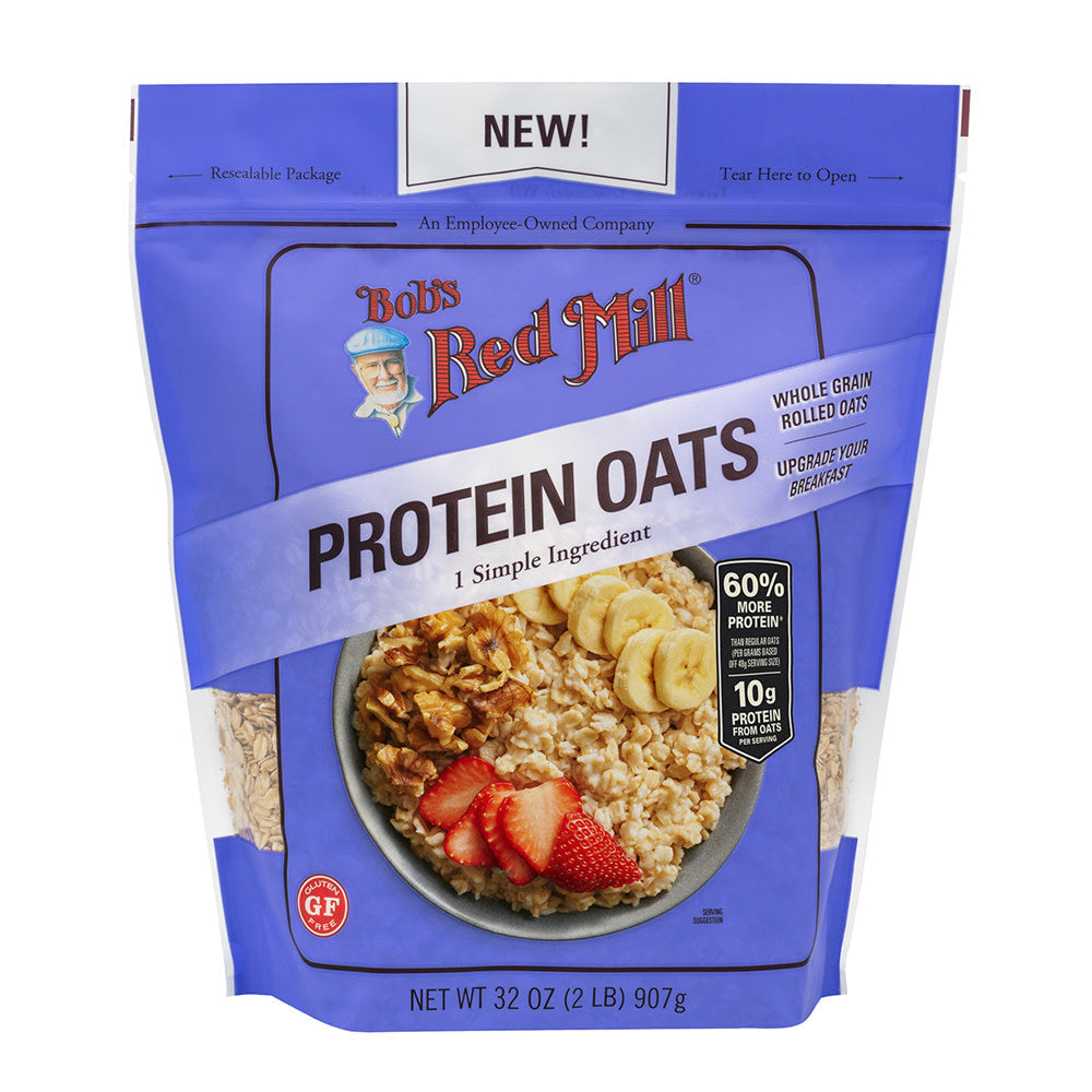 Wholesale Bob'S Red Mill Gluten-Free Protein Oats 32 Oz Resealable Bag- Bulk