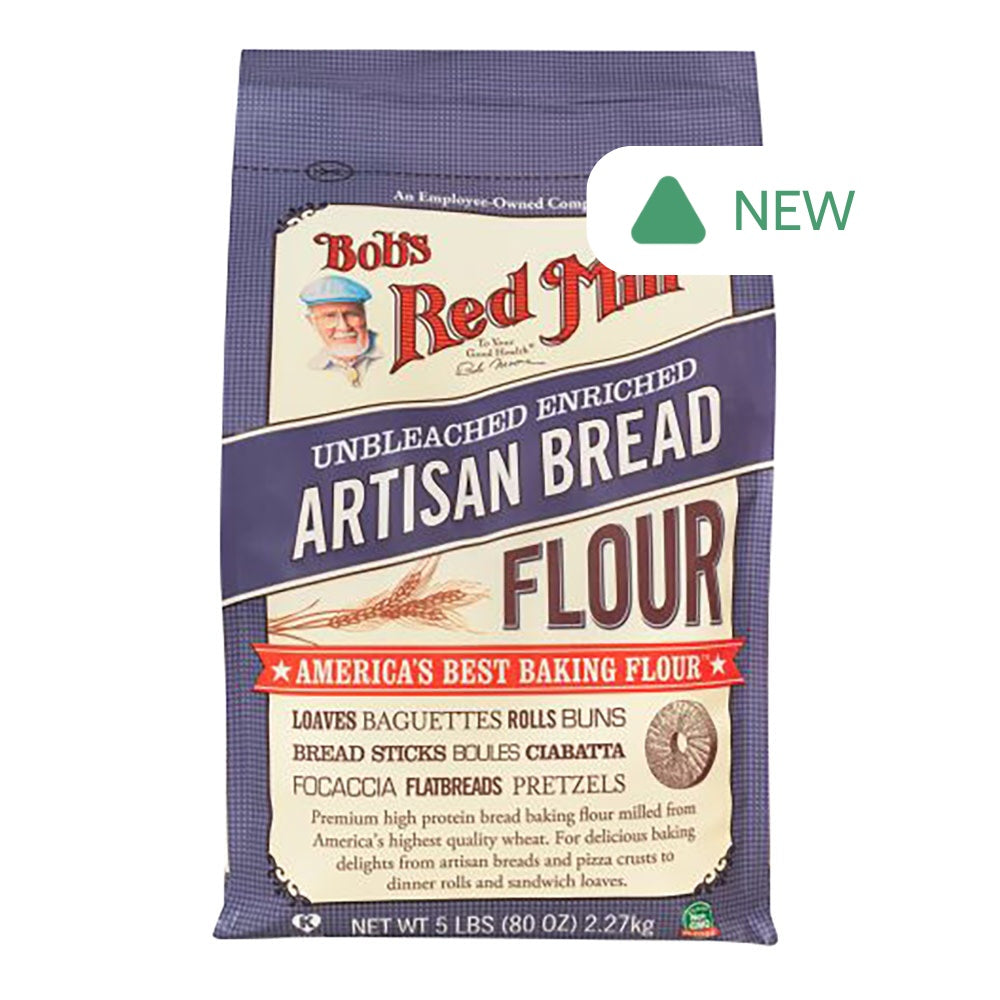 Wholesale Bob'S Red Mill Artisan Bread Flour 5 Lb Pouch- Bulk