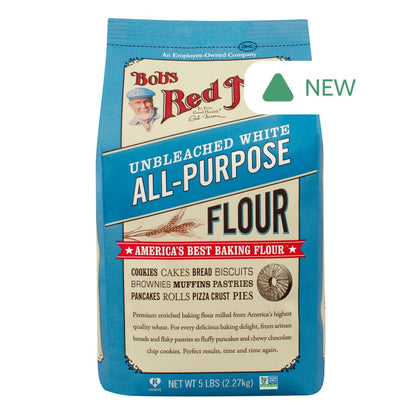 Wholesale Bob'S Red Mill Unbleached White Flour 5 Lb Pouch- Bulk