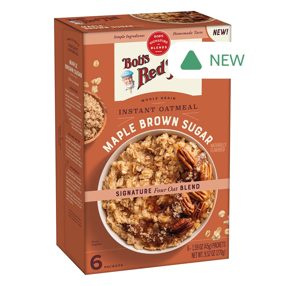 Wholesale Bob'S Red Mill Maple Brown Sugar Oatmeal 9.52 Oz Box- Bulk