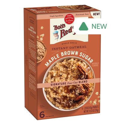 Wholesale Bob'S Red Mill Maple Brown Sugar Oatmeal 9.52 Oz Box- Bulk