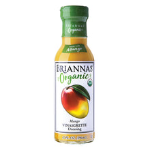 Wholesale Briannas Organic Mango Vinaigrette 10 Oz Bottle- Bulk