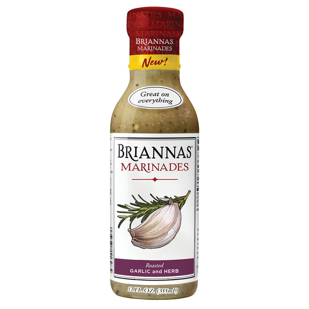 Wholesale Brianna'S Marinade Roast Garlic & Herb 12 Oz Bottle- Bulk