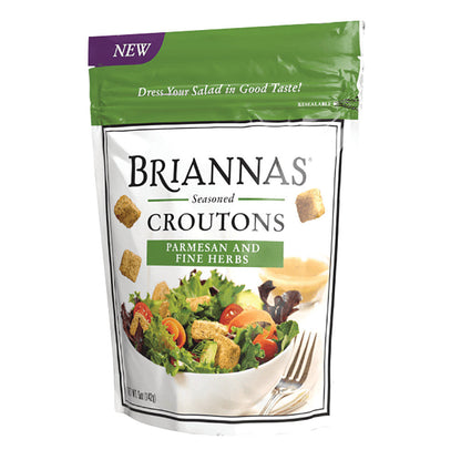 Wholesale Brianna’S Parmesan And Fine Herb Croutons 5 Oz Bag- Bulk