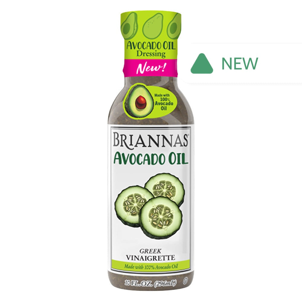 Wholesale Brianna'S - Avocado Oil Greek Vinaigrette - 10Oz- Bulk