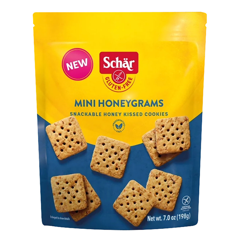 Wholesale Schär Gluten-Free Mini Honey Grahams 7 Oz Bag- Bulk