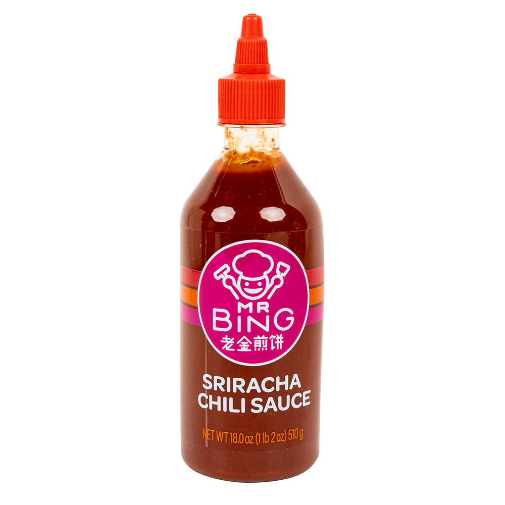 Wholesale Mr Bing Sriracha Chili Sauce 18 Oz Bottle- Bulk