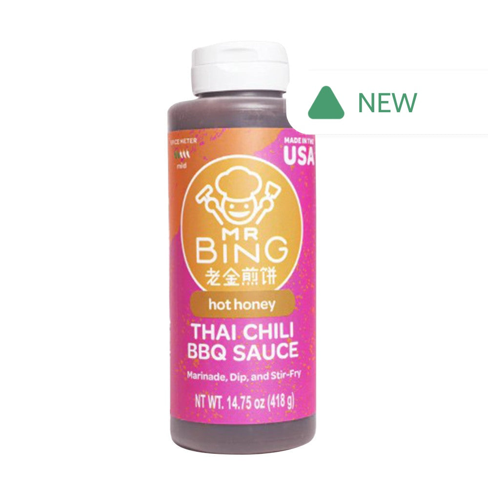 Wholesale Mr Bing - Hot Honey Thai Ch Barbecue Sauce - 14.75Oz- Bulk