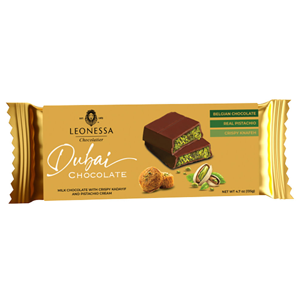Wholesale Leonessa - Dubai Chocolate Bar - 3.5Oz - 12Ct- Bulk