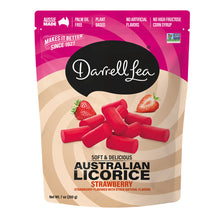 Wholesale Darrell Lea Red Strawberry Licorice 7 Oz Pouch- Bulk