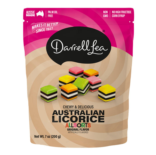 Wholesale Darrell Lea Liquorice Allsorts 7 Oz Pouch- Bulk