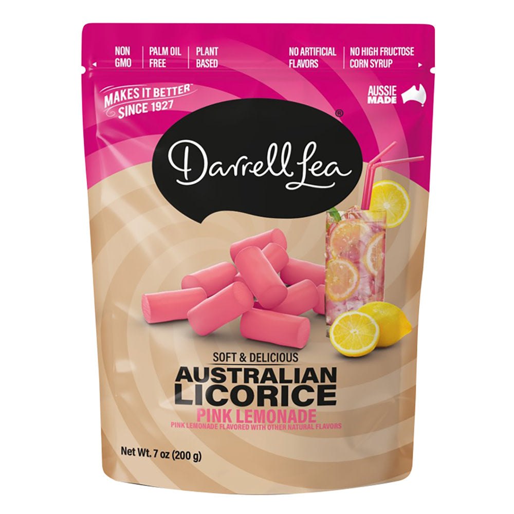 Wholesale Darrell Lea - Pink Lemonade Soft Licorice - 7Oz- Bulk