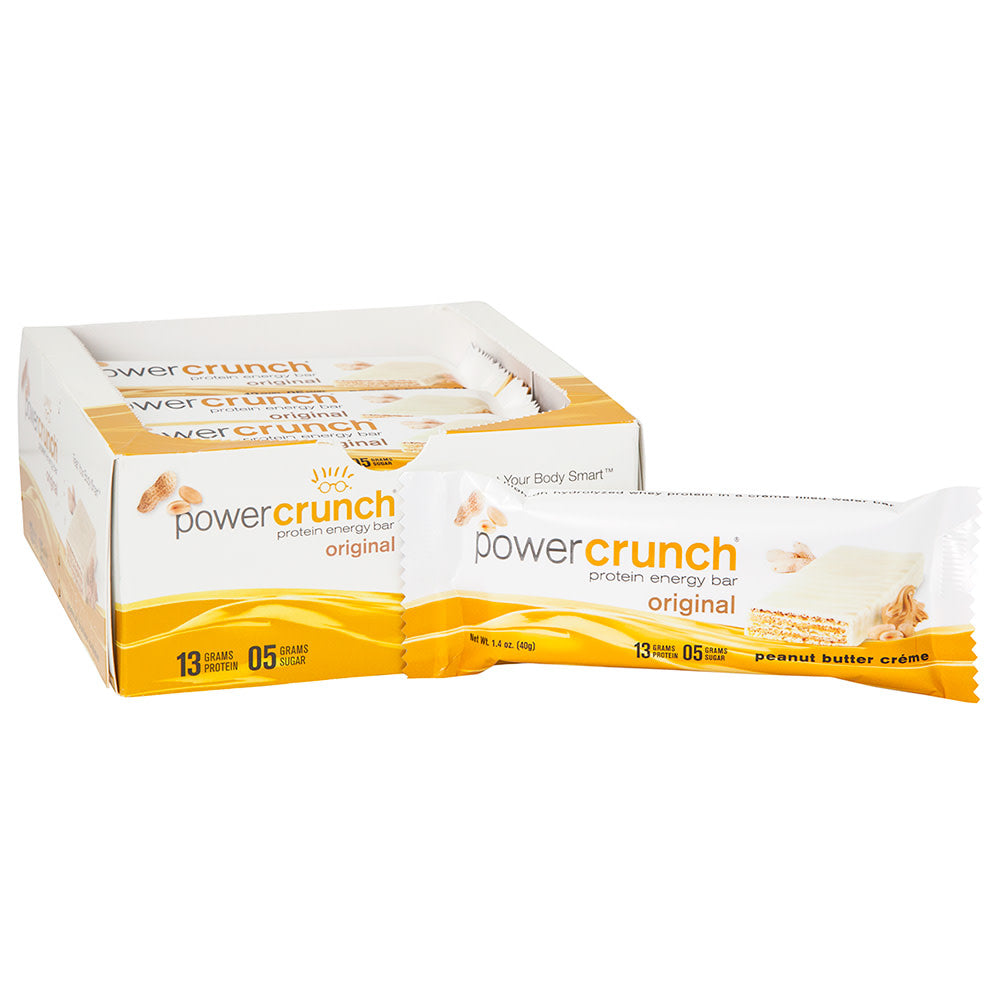 Wholesale Power Crunch Original Peanut Butter Creme 1.4 Oz Bar- Bulk