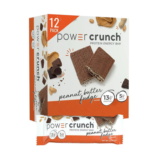 Wholesale Power Crunch Original Peanut Butter Fudge 1.4 Oz Bar- Bulk