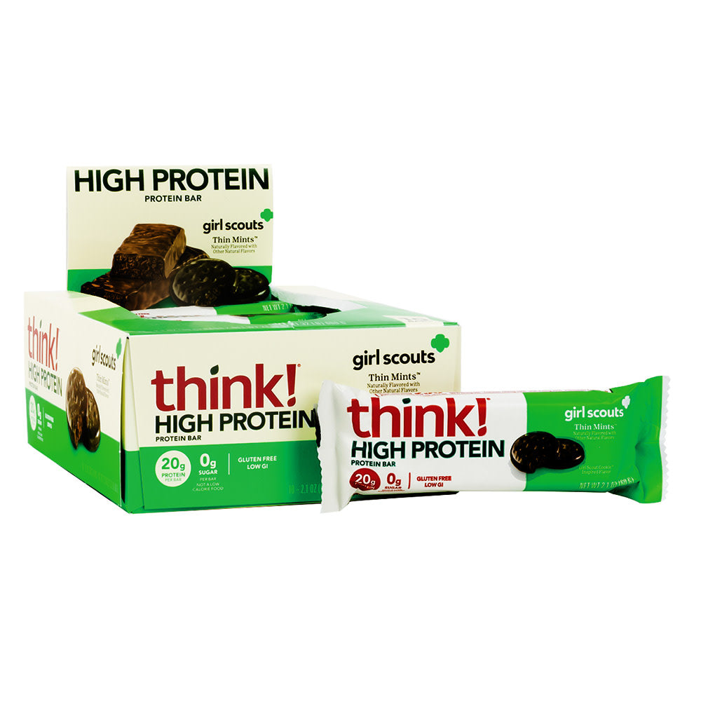 Wholesale Girl Scout Think! Thin Mint Protein Bar 2.1 Oz- Bulk