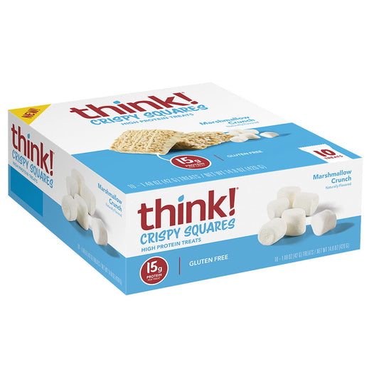 Wholesale Think! Marshmallow Crunch Crispy Squares 1.48 Oz Box- Bulk