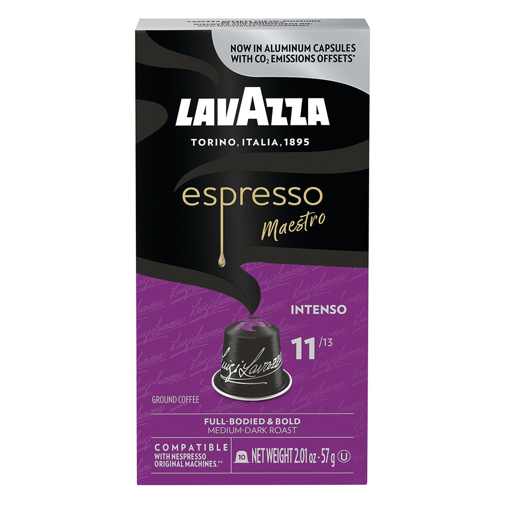Wholesale Lavazza Nespresso Capsule Espresso Intenso 10 Count- Bulk