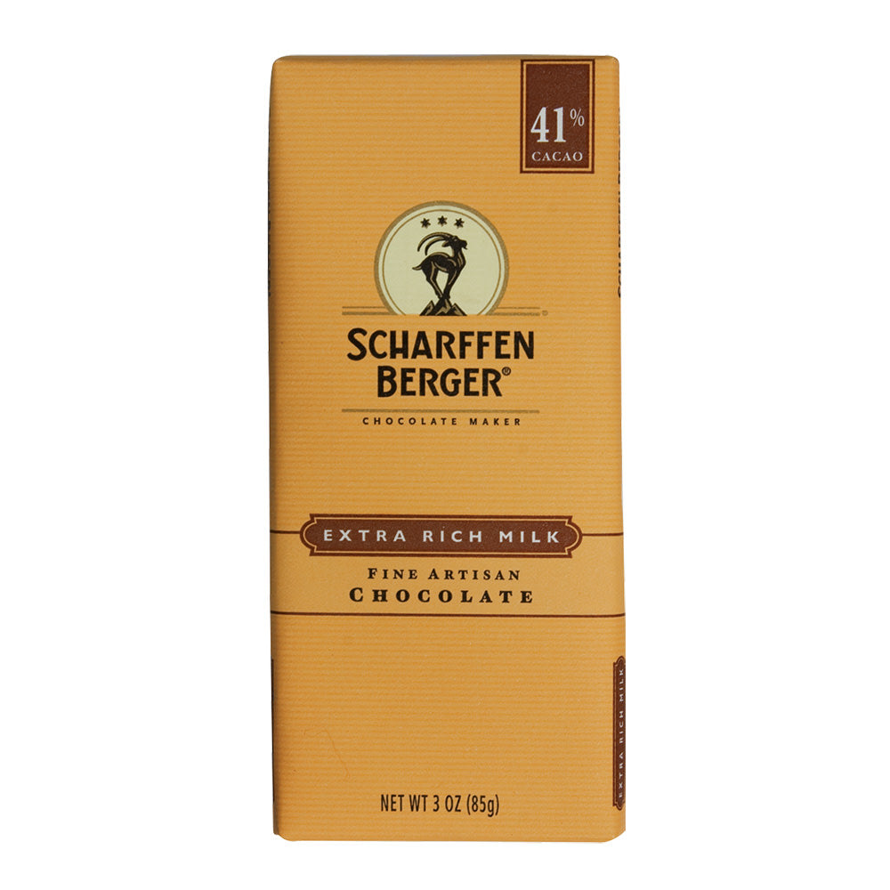 Wholesale Scharffen Berger 41% Cacao Extra Rich Milk Chocolate 3 Oz Bar *Sf Dc Only*- Bulk