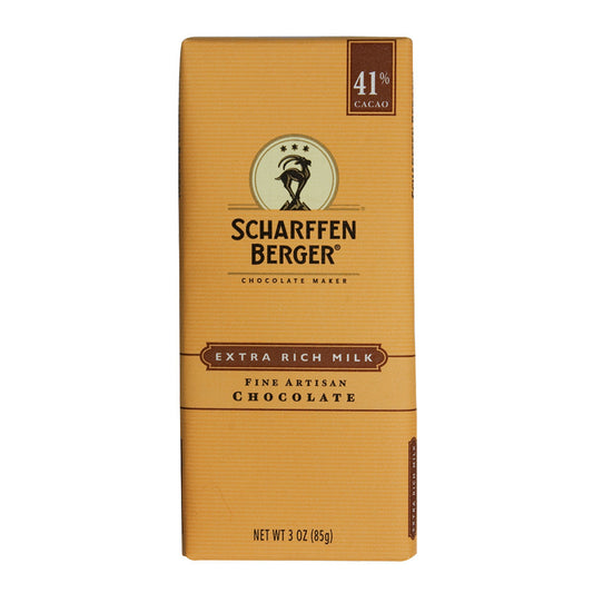 Wholesale Scharffen Berger 41% Cacao Extra Rich Milk Chocolate 3 Oz Bar *Sf Dc Only*- Bulk