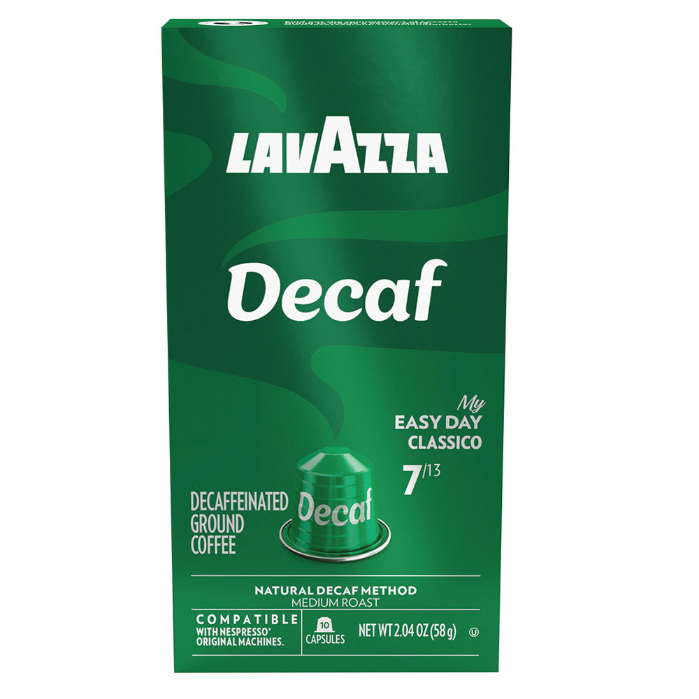 Wholesale Lavazza Decaf Ground Coffee Nespresso Capsules 2.04 Oz Box- Bulk