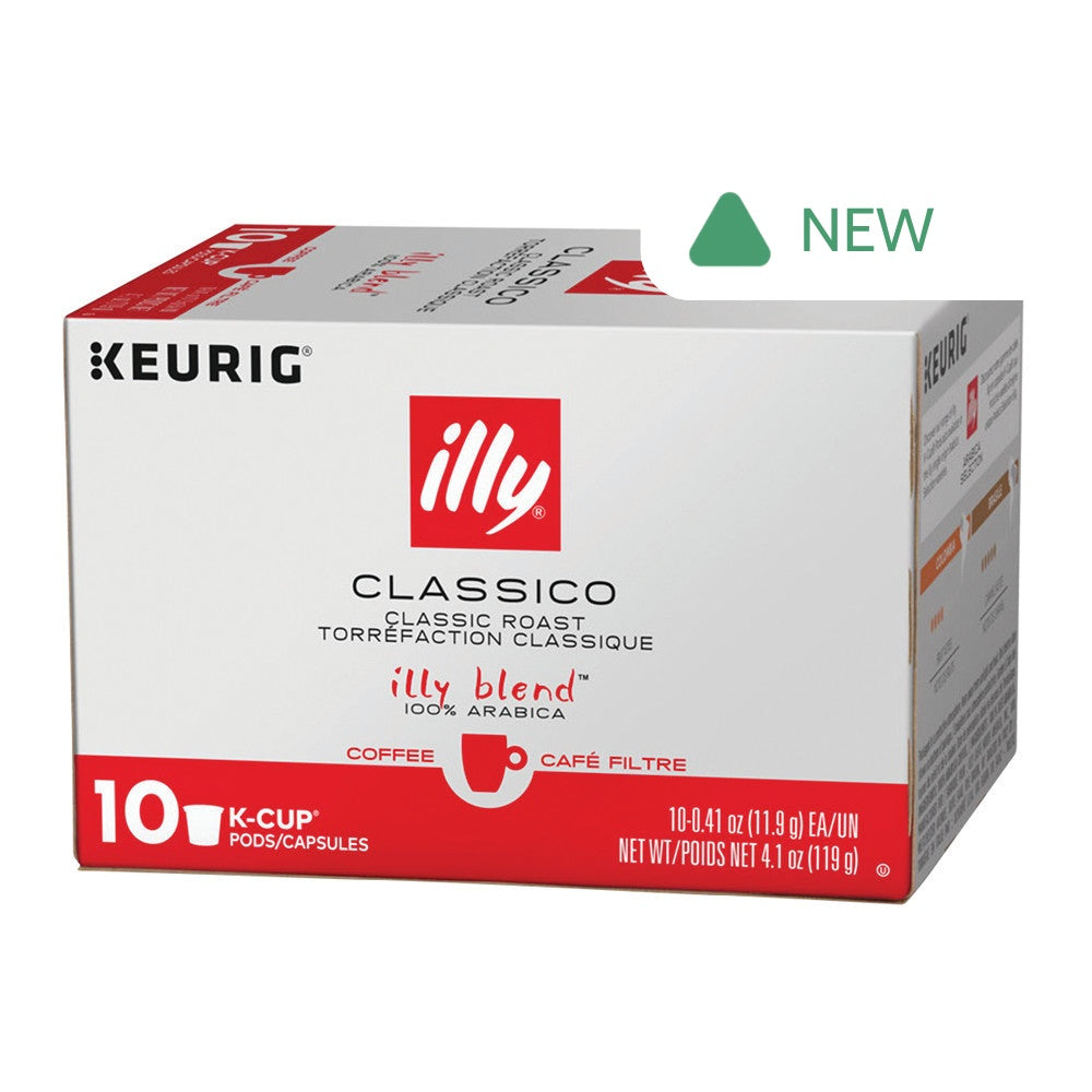 Wholesale Illy K-Cup Pods Classico Classic Roast 10 Pc 4.1 Oz Box- Bulk