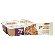 Wholesale Gomacro Peanut Butter Chocolate Chip Bar 2.4 Oz Box- Bulk