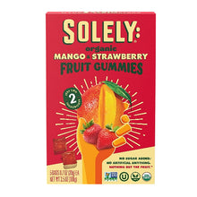 Wholesale Solely Fruit Gummies Mango & Strawberry 3.5 Oz Box- Bulk