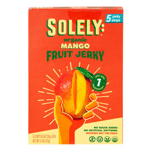 Wholesale Solely Organic Mango Fruit Jerky 5 Count 4.1 Oz- Bulk