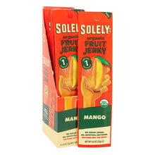 Wholesale Solely Organic Mango Fruit Jerky 0.8 Oz 12 Count- Bulk