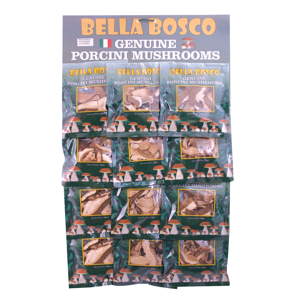 Wholesale Bella Bosco Porcini 20 Gram Card- Bulk