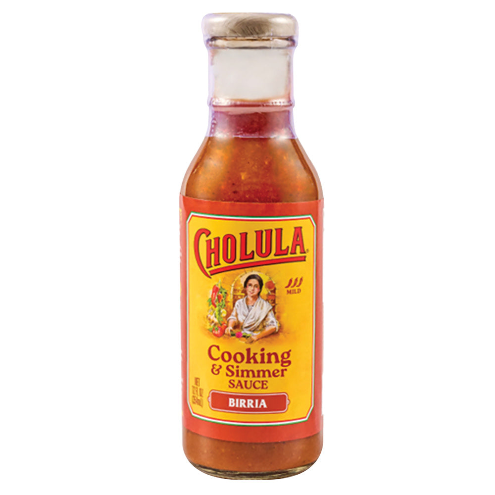 Wholesale Cholula Birria Cooking & Simmer Sauce 12 Oz Bottle- Bulk