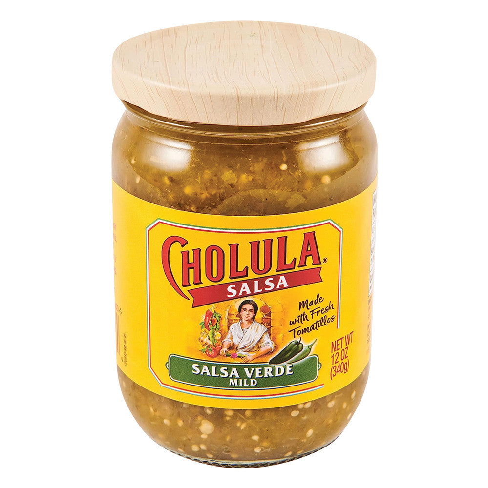Wholesale Cholula Salsa Verde 12 Oz Jar- Bulk