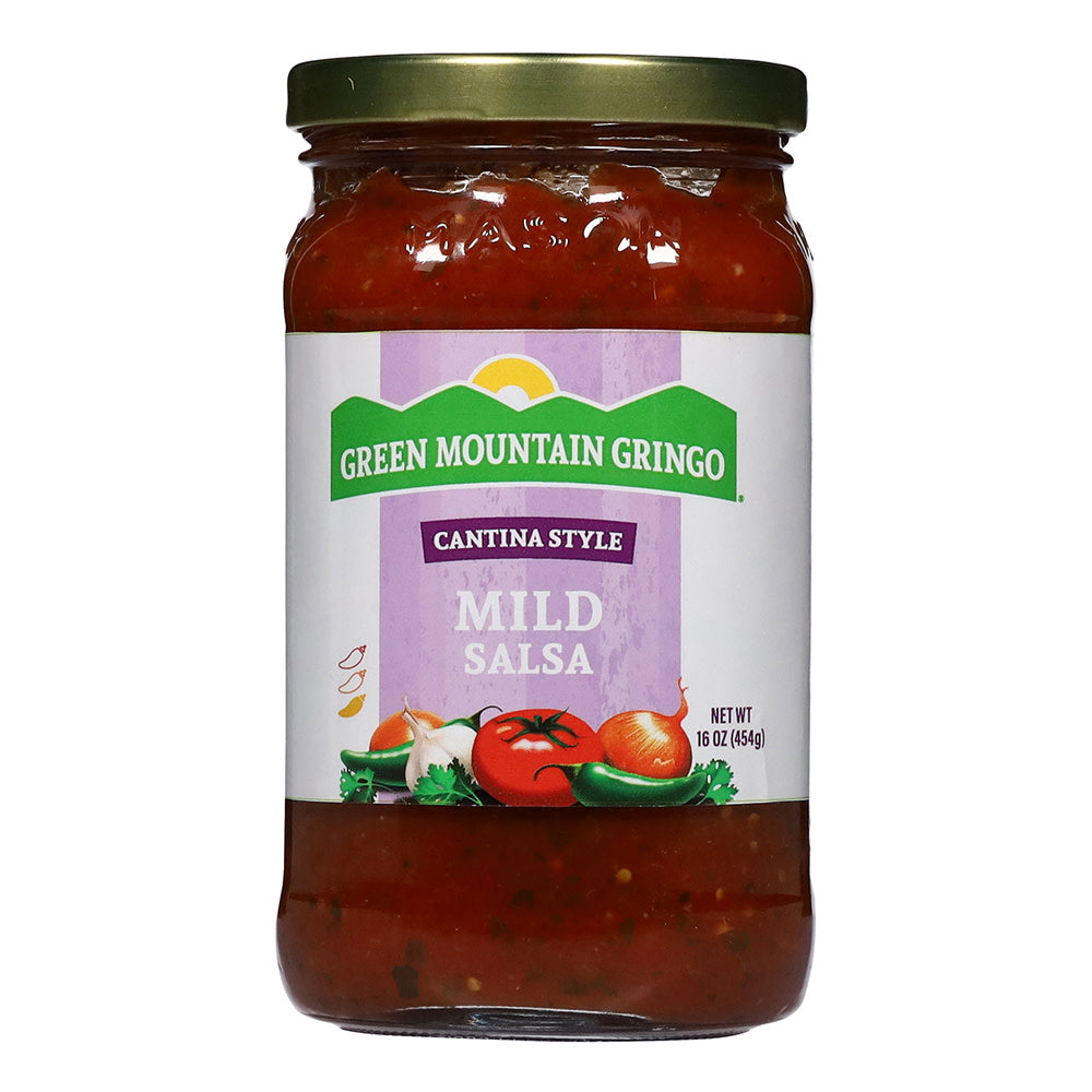 Wholesale Green Mountain Gringo Mild Cantina Salsa 16 Oz Jar- Bulk