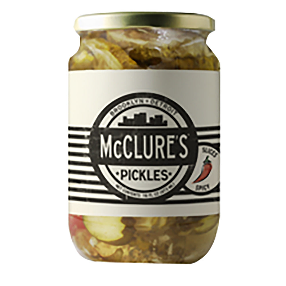 Wholesale Mcclure'S Spicy Dill Pickle Slices 16 Oz Jar- Bulk