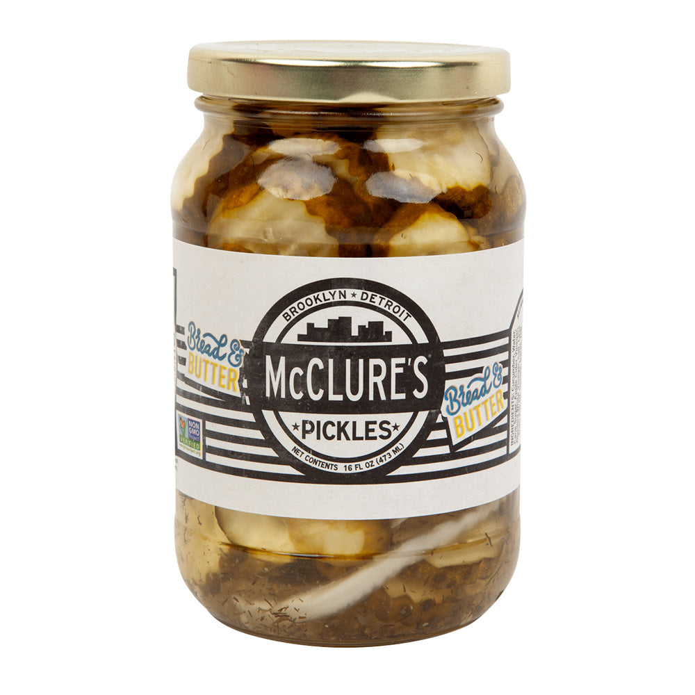 Wholesale Mcclure'S Bread & Butter Pickle Slices 16 Oz Jar- Bulk