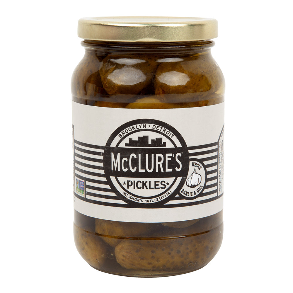 Wholesale Mcclure'S Garlic Dill Whole Pickles 16 Oz Jar- Bulk